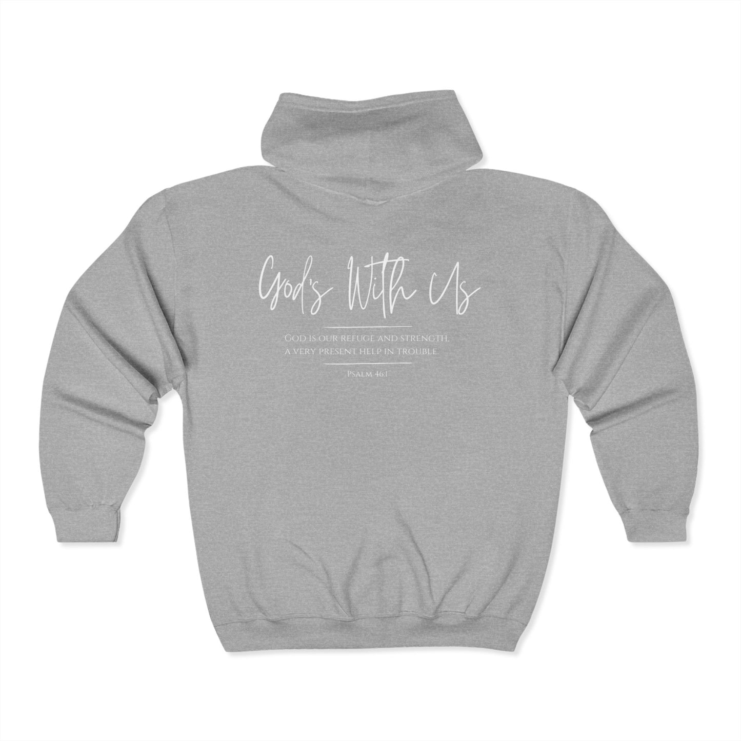 Immanuel Zip Up - Psalm 46:1