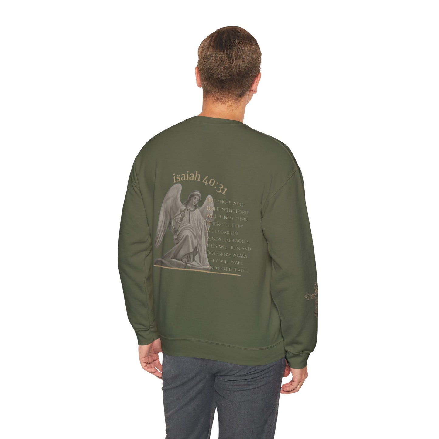 Renewed Strength Sweatshirt - Isaiah 40:31